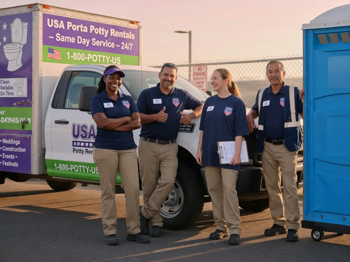 Porta Potty Rental company in Forest Park, IL